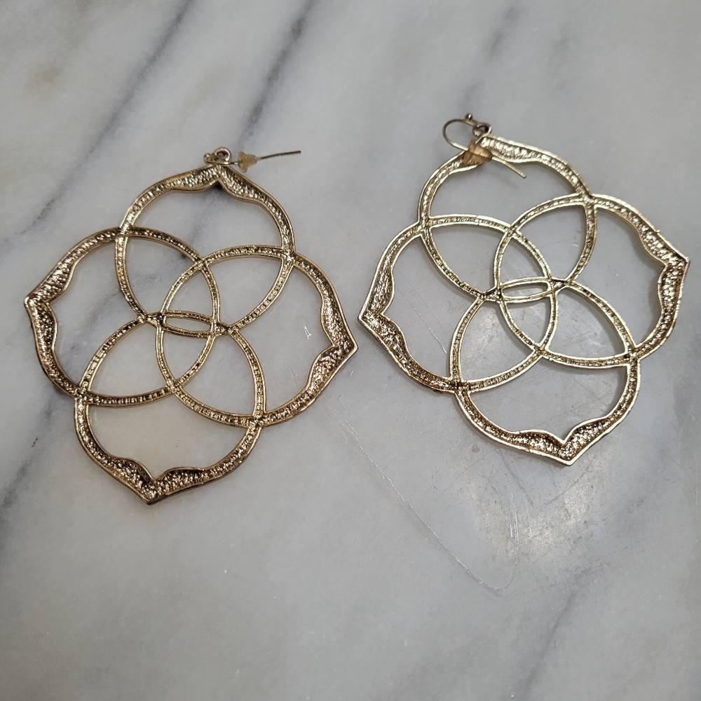 ✨️HTF & Rare Kendra Scott Gold Rajans ✨️ - Picture 6 of 7